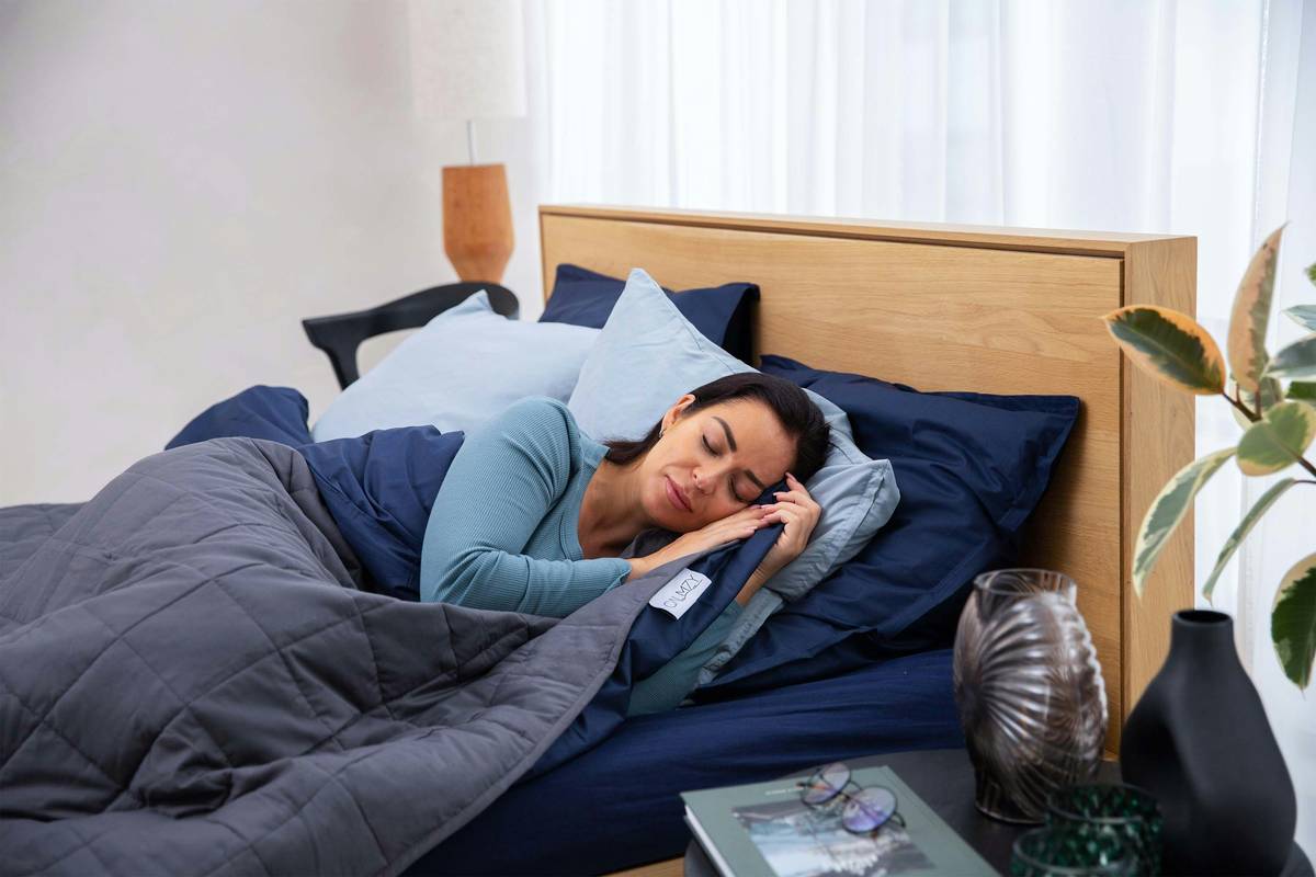 rx sleep meds for insomnia side-by-side with natural sleep hygiene tools like light therapy lamp and journal